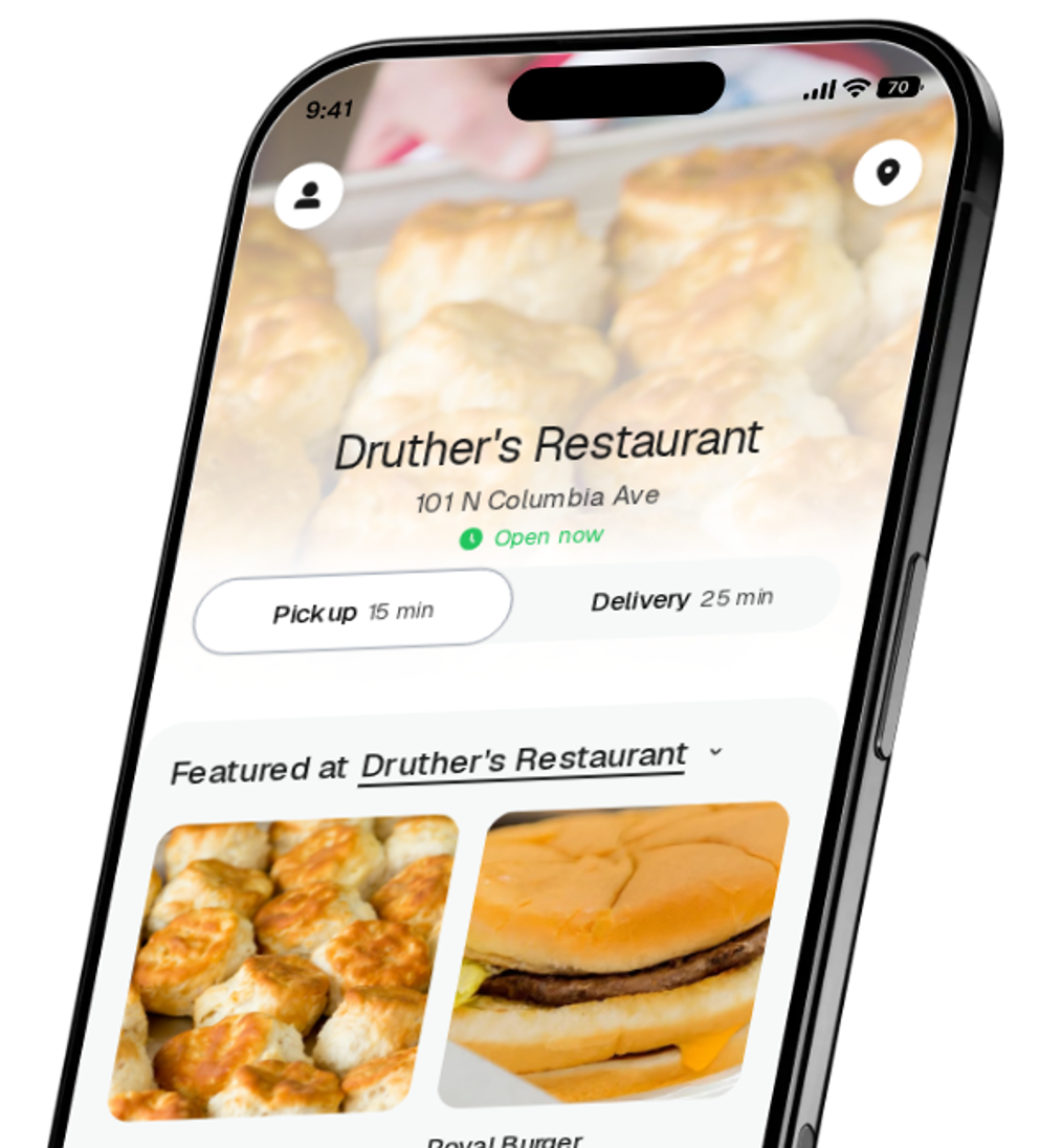 Druther's Restaurant app preview