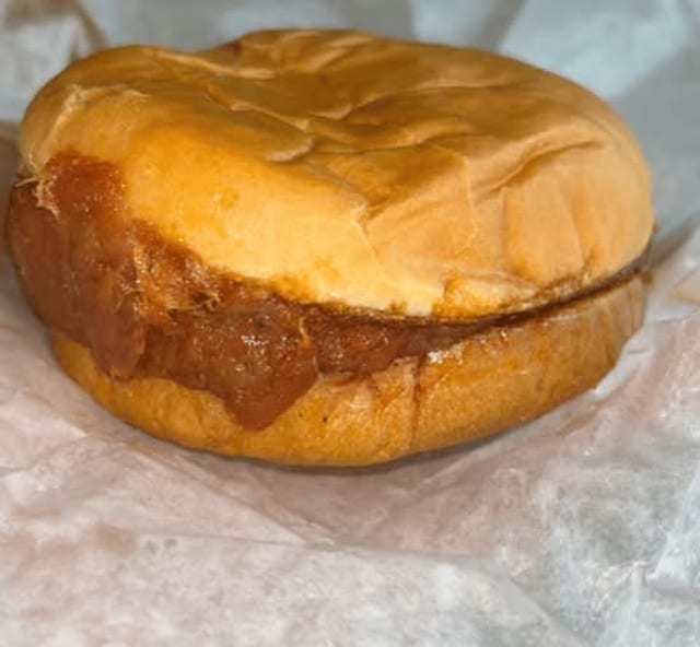 BBQ Pulled Pork Sandwich.